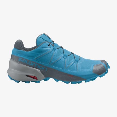 Salomon SPEEDCROSS 5 Mens Trail Running Shoes Blue UK PMUX